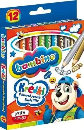 Kredki bambino 12 kolorów