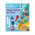 Mapa świata dla dzieci. Czytaj z Albikiem