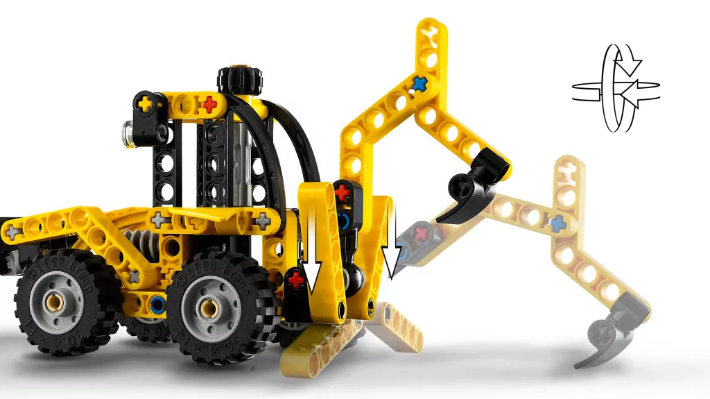 LEGO® Technic. Koparko-ładowarka. 42197