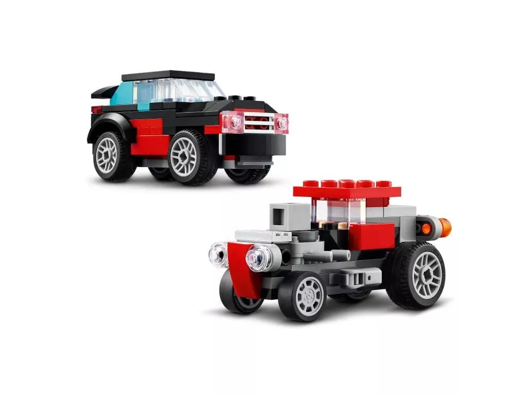 LEGO® Creator. Ciężarówka z platformą i helikopterem 31146