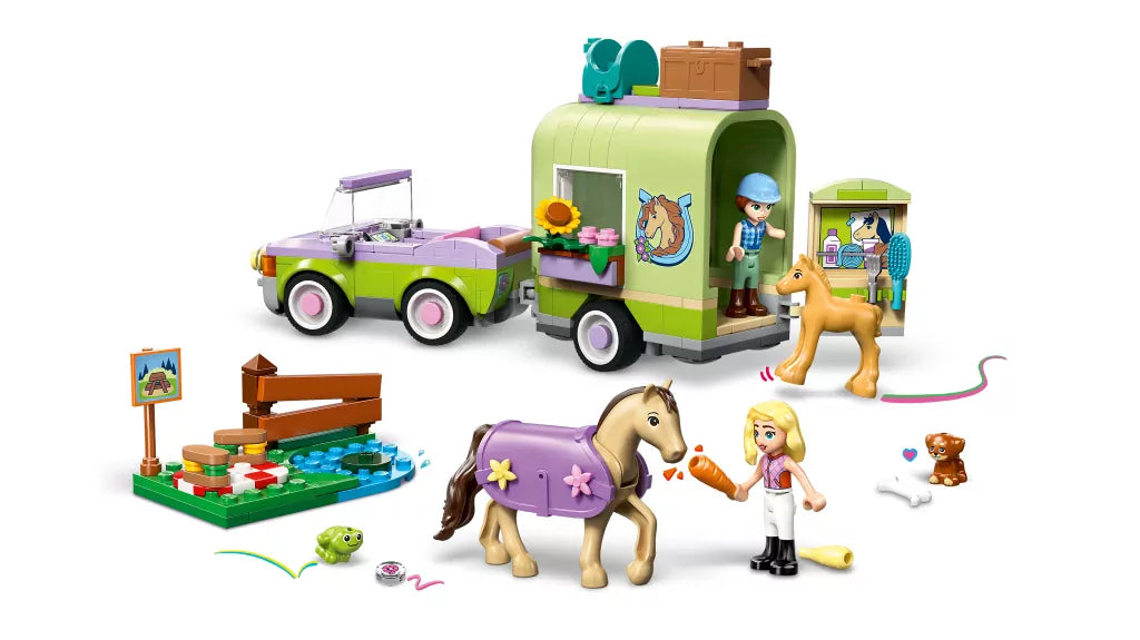 LEGO® Friends. Przyczepa z koniem 42695
