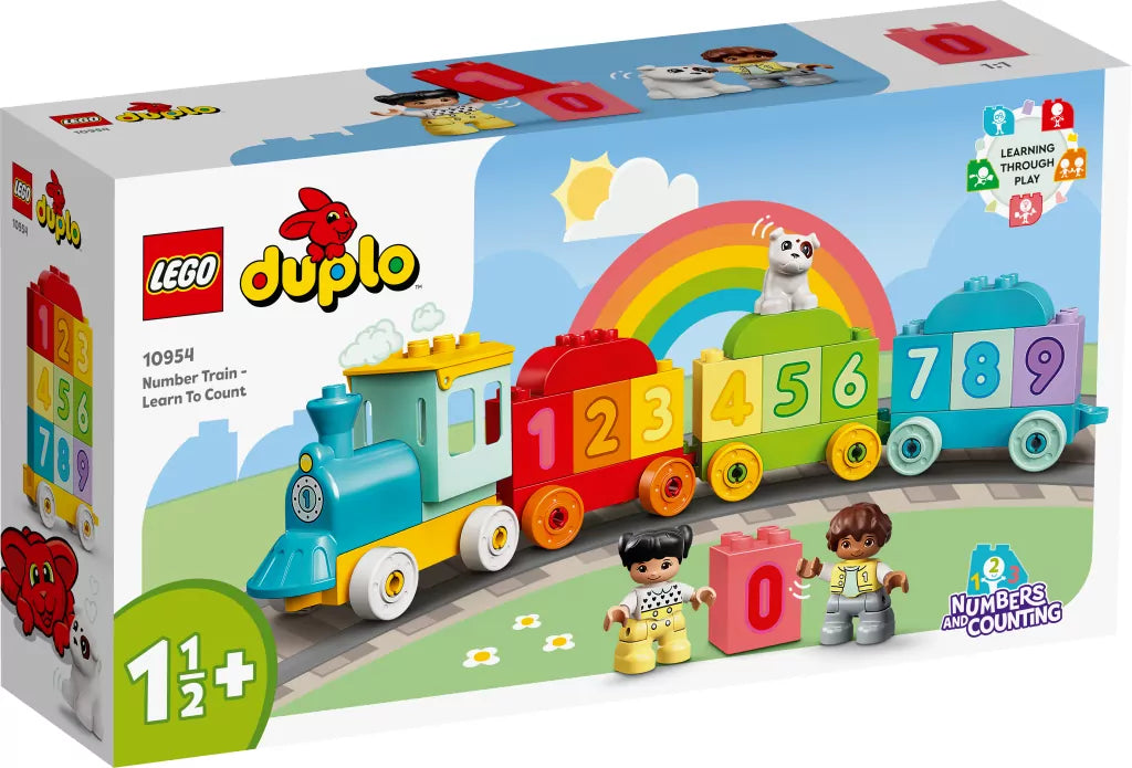 LEGO® Duplo. My First. Pociąg z cyferkami — nauka liczenia. 10954
