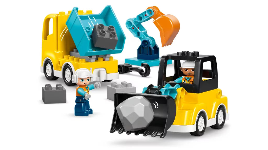 LEGO® Duplo.  Maszyny budowlane 3w1 10475