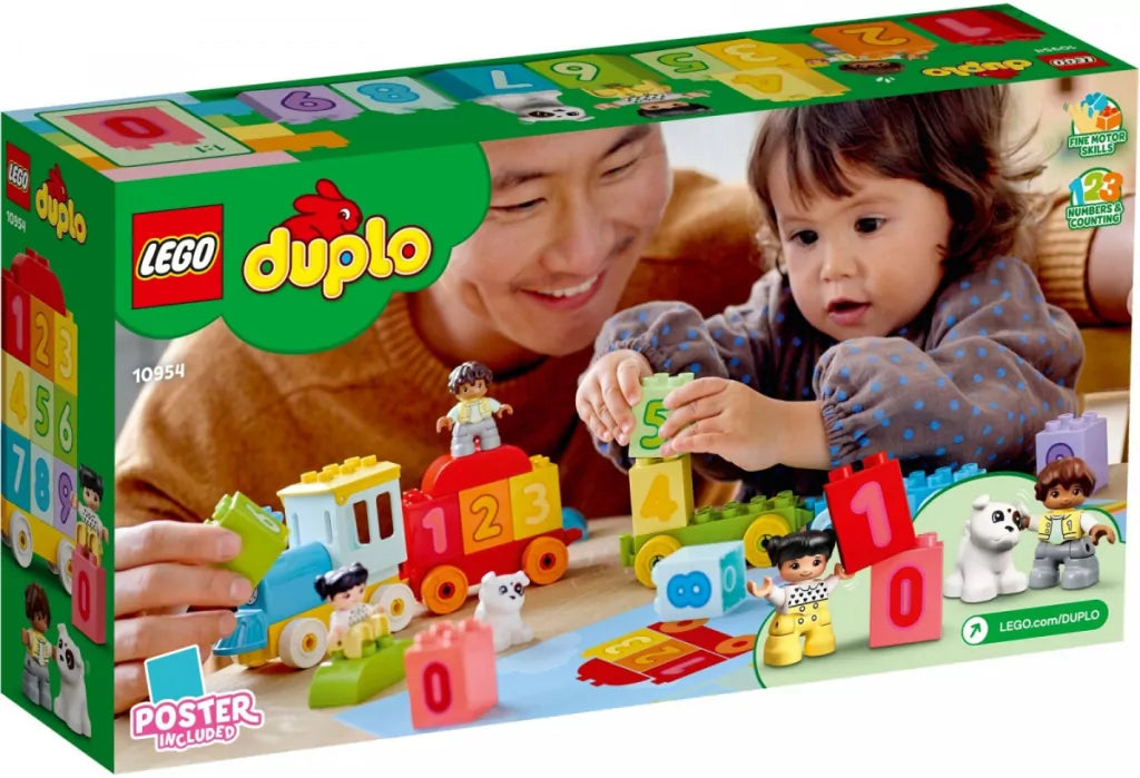 LEGO® Duplo. My First. Pociąg z cyferkami — nauka liczenia. 10954