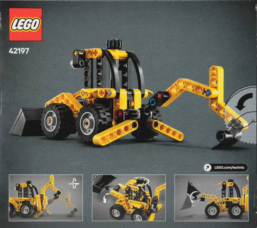 LEGO® Technic. Koparko-ładowarka. 42197