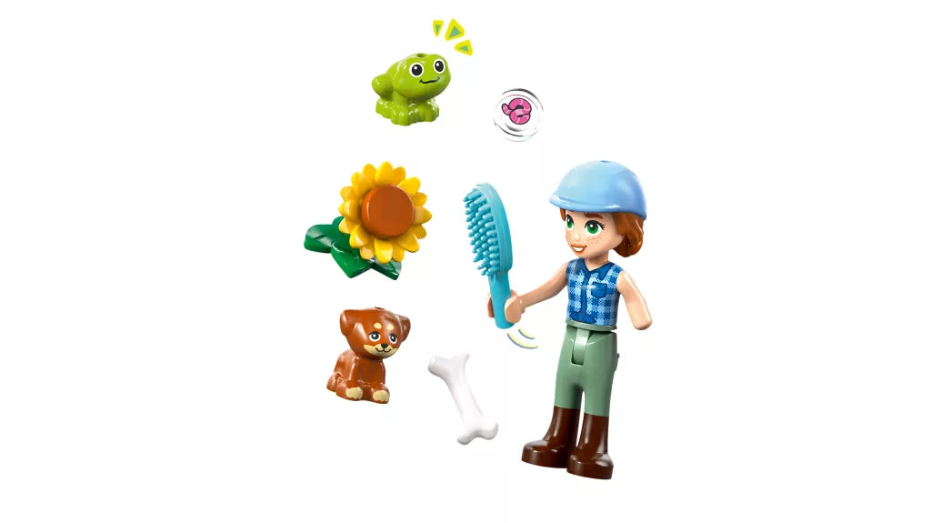 LEGO® Friends. Przyczepa z koniem 42695