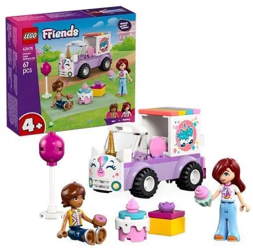 LEGO® Friends . Jednorożcowa dostawa tortu 42675
