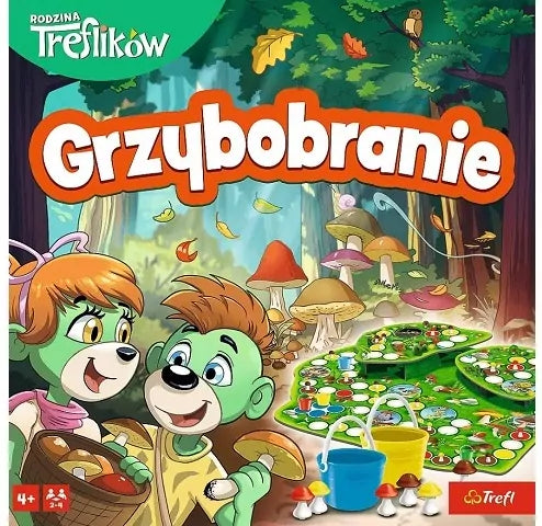 Grzybobranie. Rodzina Treflików. TREFL