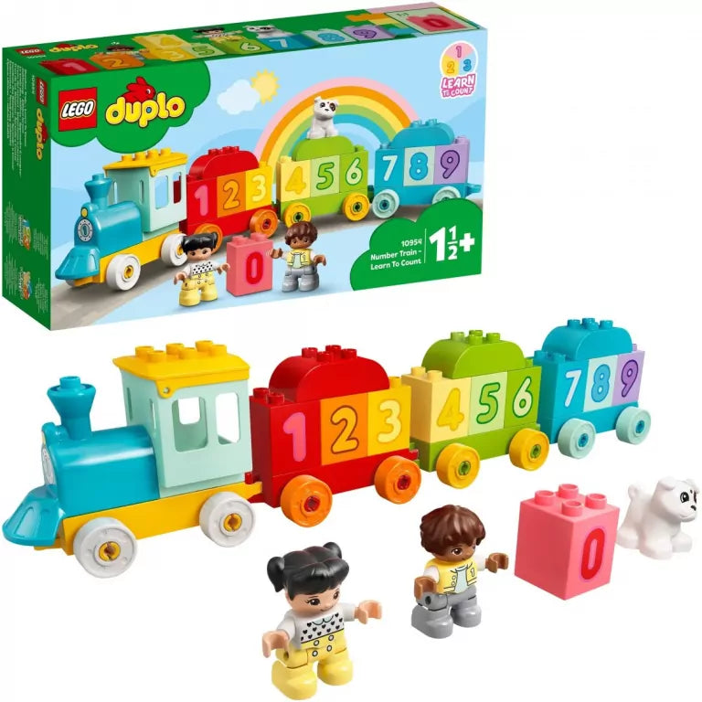 LEGO® Duplo. My First. Pociąg z cyferkami — nauka liczenia. 10954