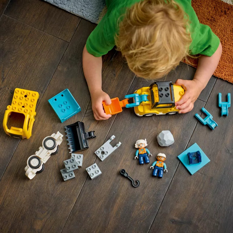 LEGO® Duplo.  Maszyny budowlane 3w1 10475