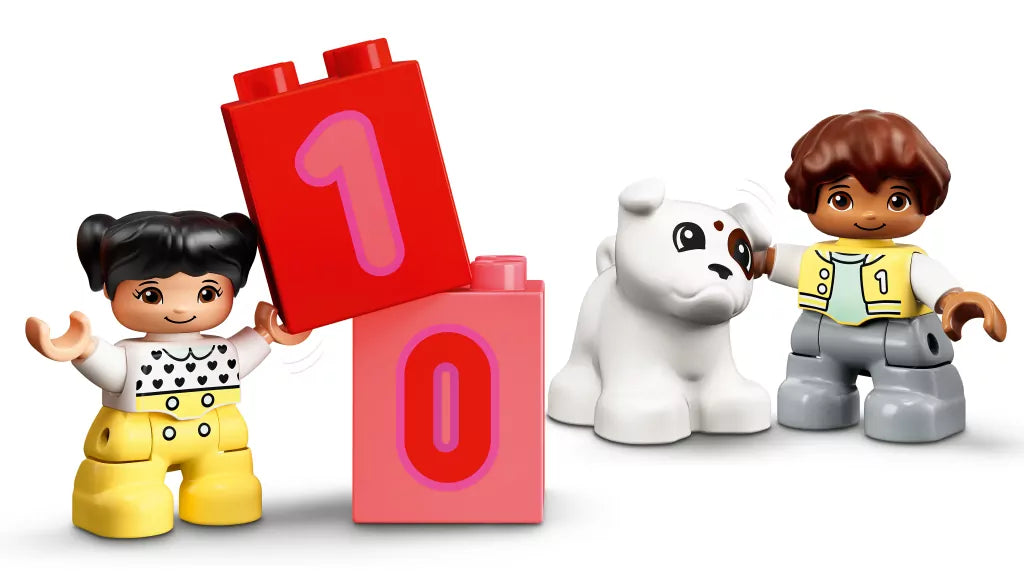LEGO® Duplo. My First. Pociąg z cyferkami — nauka liczenia. 10954
