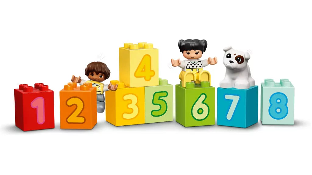 LEGO® Duplo. My First. Pociąg z cyferkami — nauka liczenia. 10954