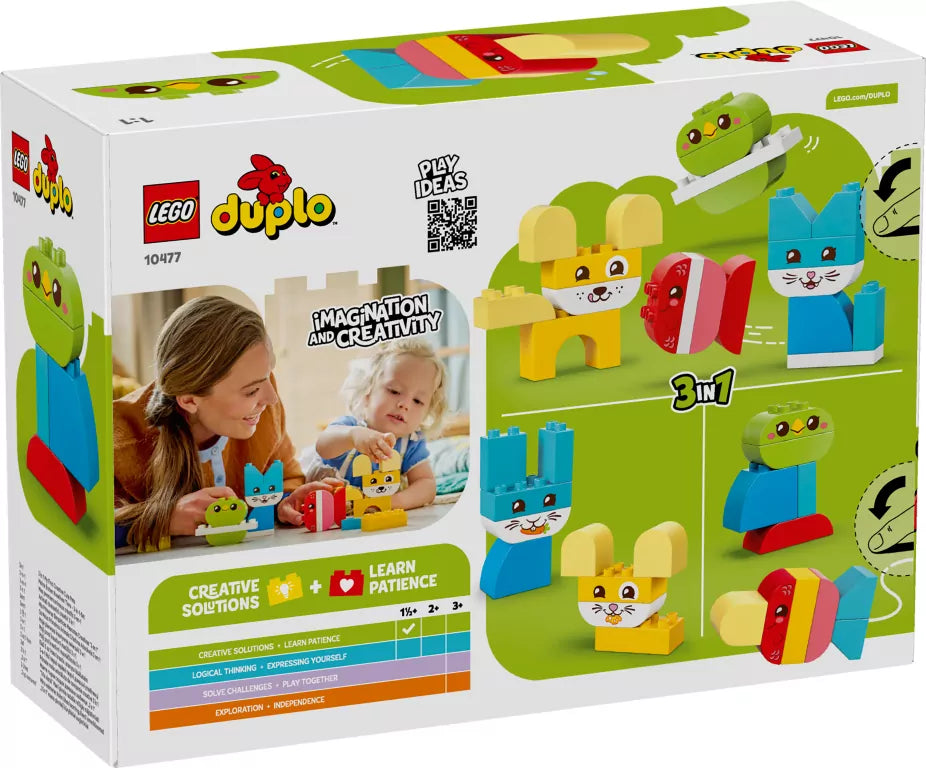 LEGO® Duplo Kreatywne zwierzaki 3w1 10477