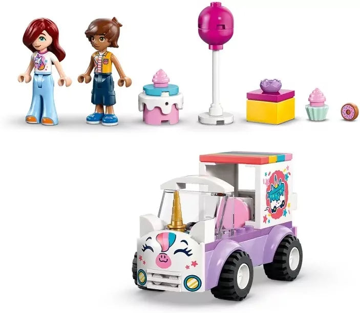 LEGO® Friends . Jednorożcowa dostawa tortu 42675