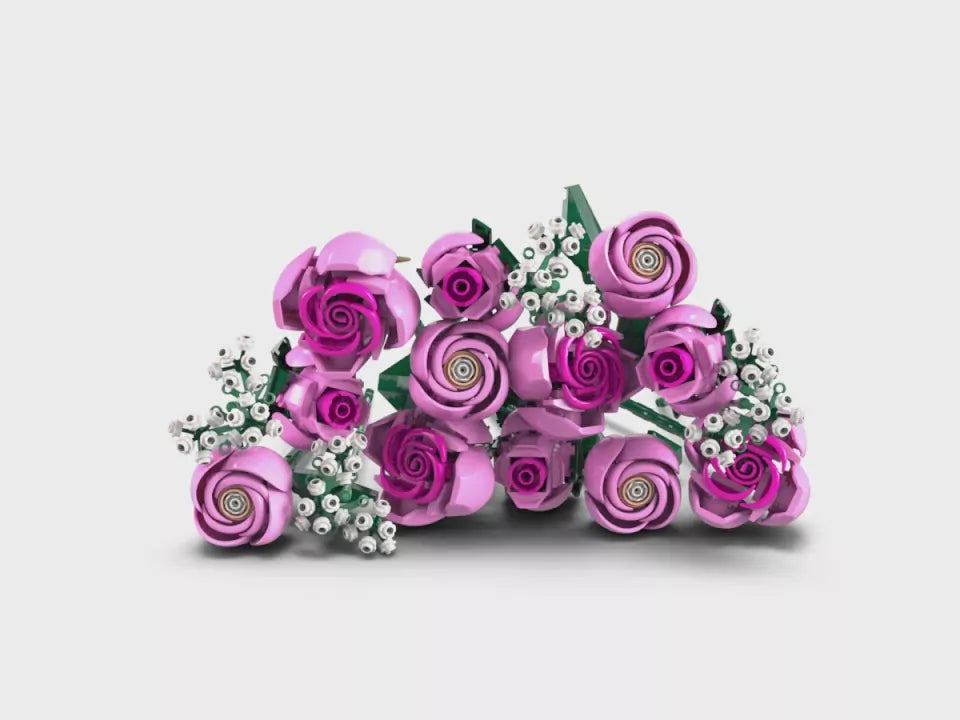 LEGO® Botanicals. Bukiet różowych róż 10374