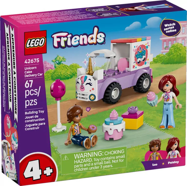 LEGO® Friends . Jednorożcowa dostawa tortu 42675