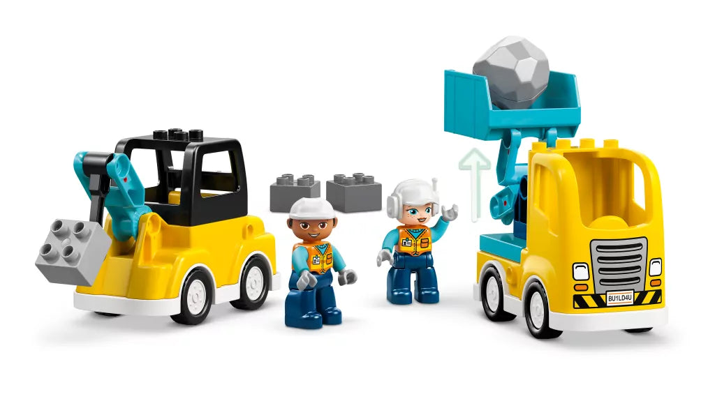LEGO® Duplo.  Maszyny budowlane 3w1 10475