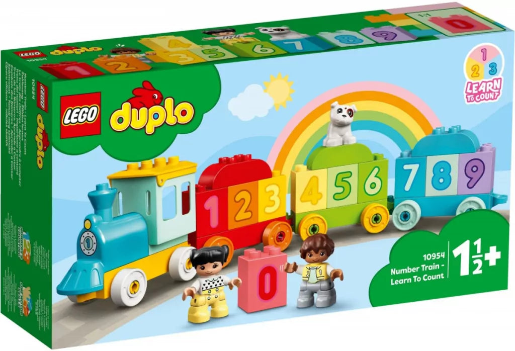 LEGO® Duplo. My First. Pociąg z cyferkami — nauka liczenia. 10954