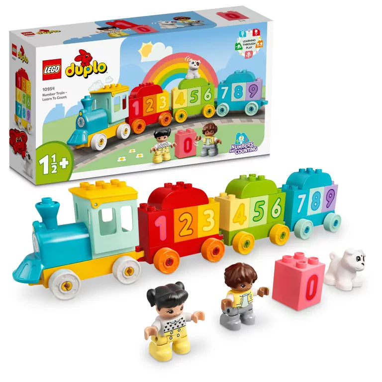 LEGO® Duplo. My First. Pociąg z cyferkami — nauka liczenia. 10954