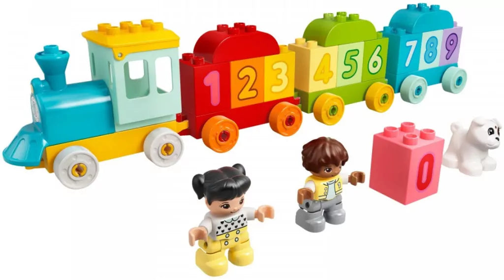 LEGO® Duplo. My First. Pociąg z cyferkami — nauka liczenia. 10954