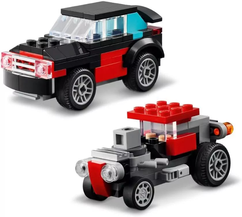 LEGO® Creator. Ciężarówka z platformą i helikopterem 31146