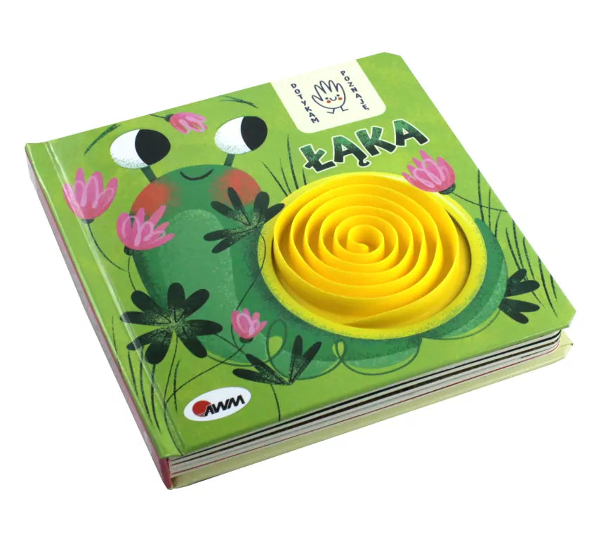 Łąka. Dotykam, poznaję. Książeczka sensoryczna
