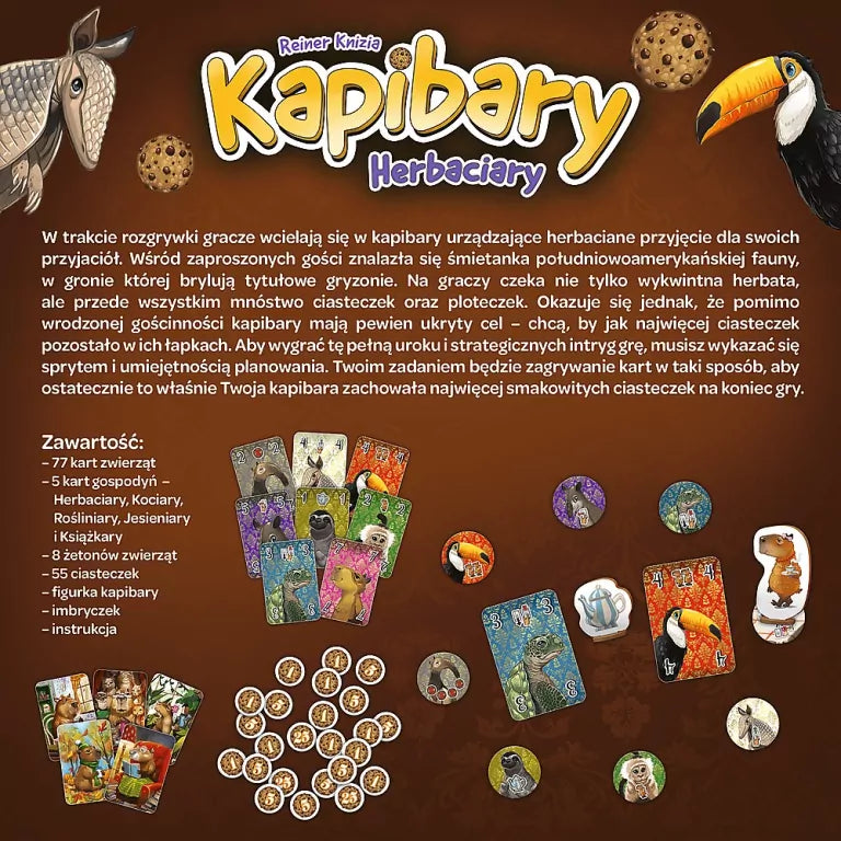Gra rodzinna Kapibary Herbaciary TREFL